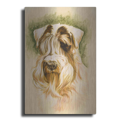 Luxe Metal Art 'Sealyham Terrier' by Barbara Keith, Metal Wall Art