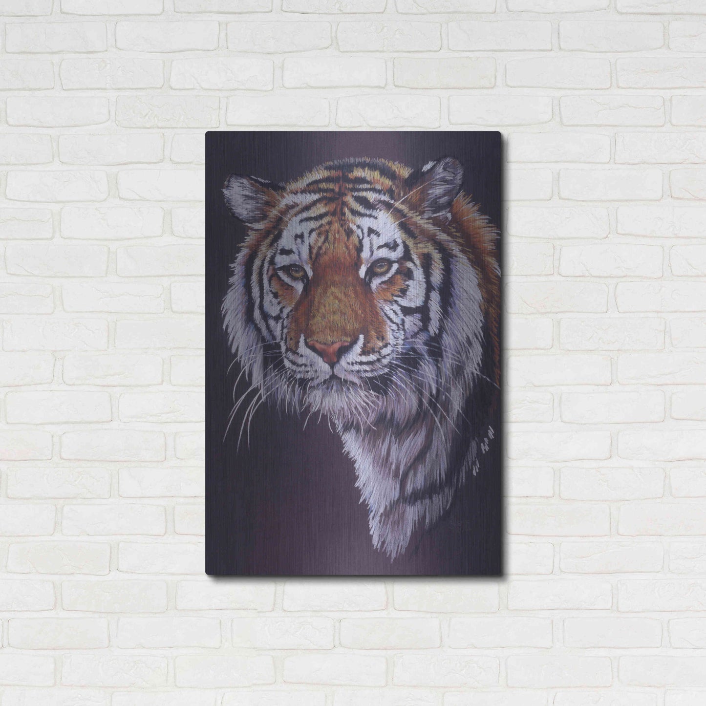 Luxe Metal Art 'Desperado' by Barbara Keith, Metal Wall Art,24x36