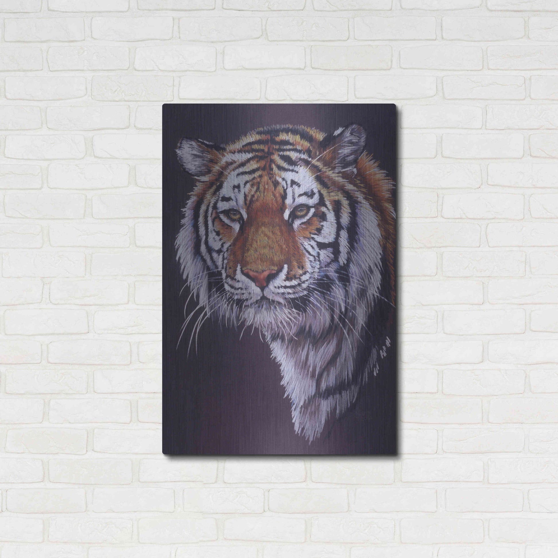 Luxe Metal Art 'Desperado' by Barbara Keith, Metal Wall Art,24x36