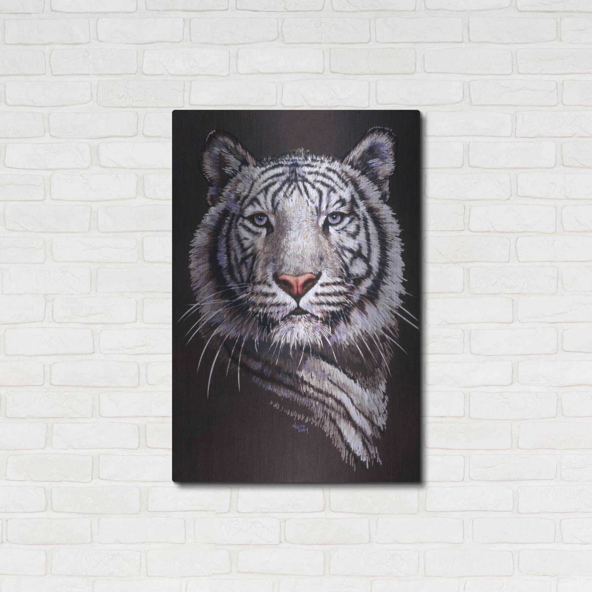 Luxe Metal Art 'Sorcerer' by Barbara Keith, Metal Wall Art,24x36