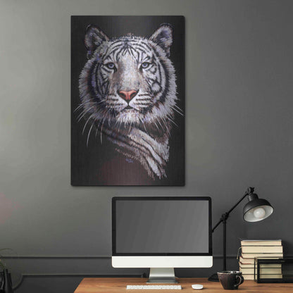 Luxe Metal Art 'Sorcerer' by Barbara Keith, Metal Wall Art,24x36