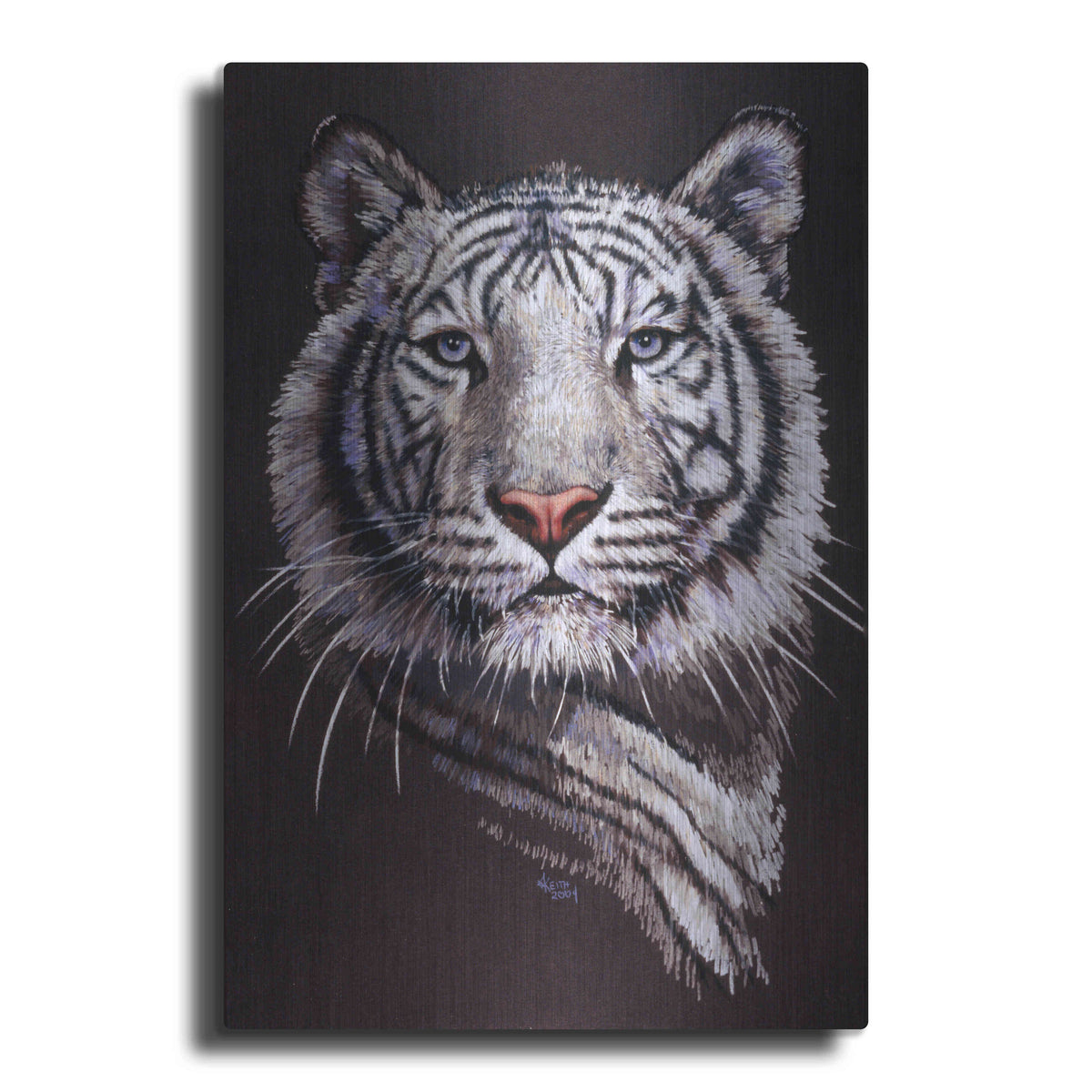 Luxe Metal Art 'Sorcerer' by Barbara Keith, Metal Wall Art