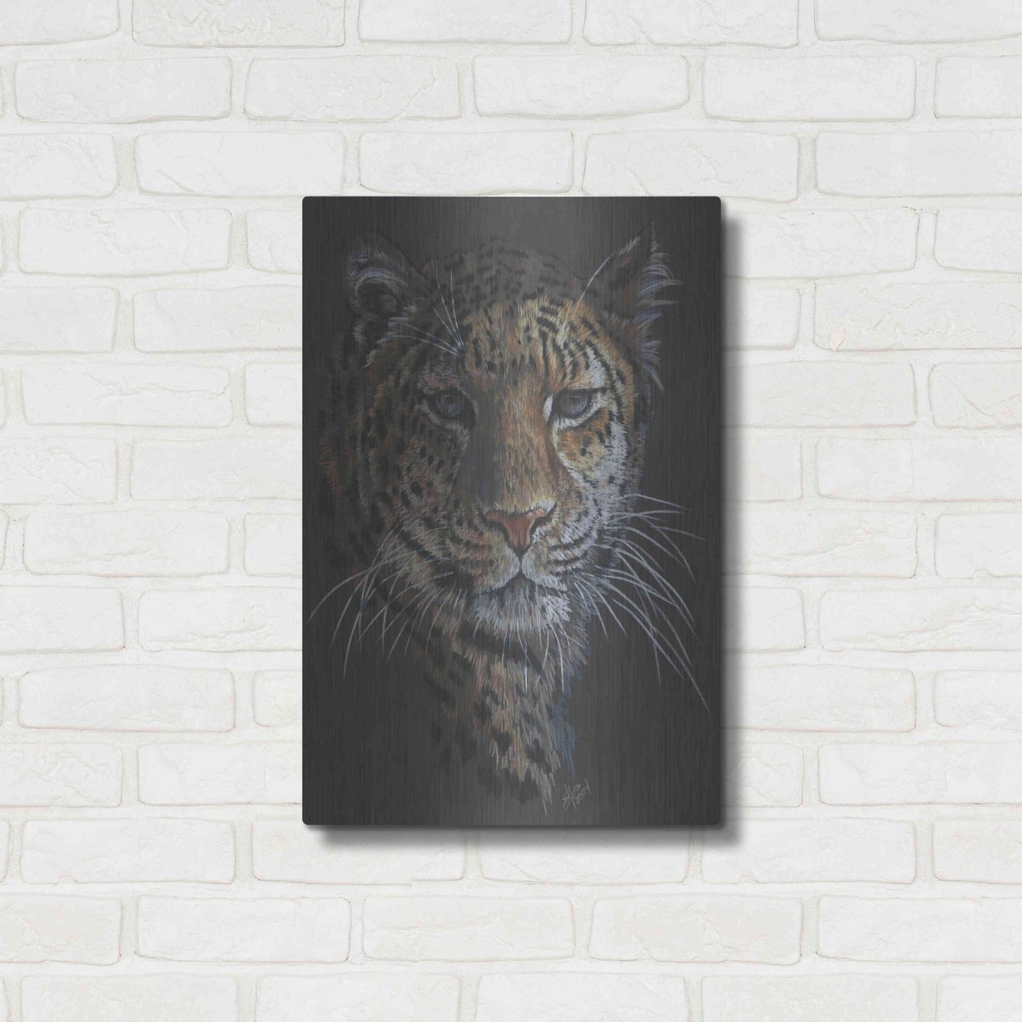 Luxe Metal Art 'Bewitching' by Barbara Keith, Metal Wall Art,16x24