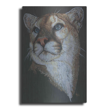 Luxe Metal Art 'Intense' by Barbara Keith, Metal Wall Art