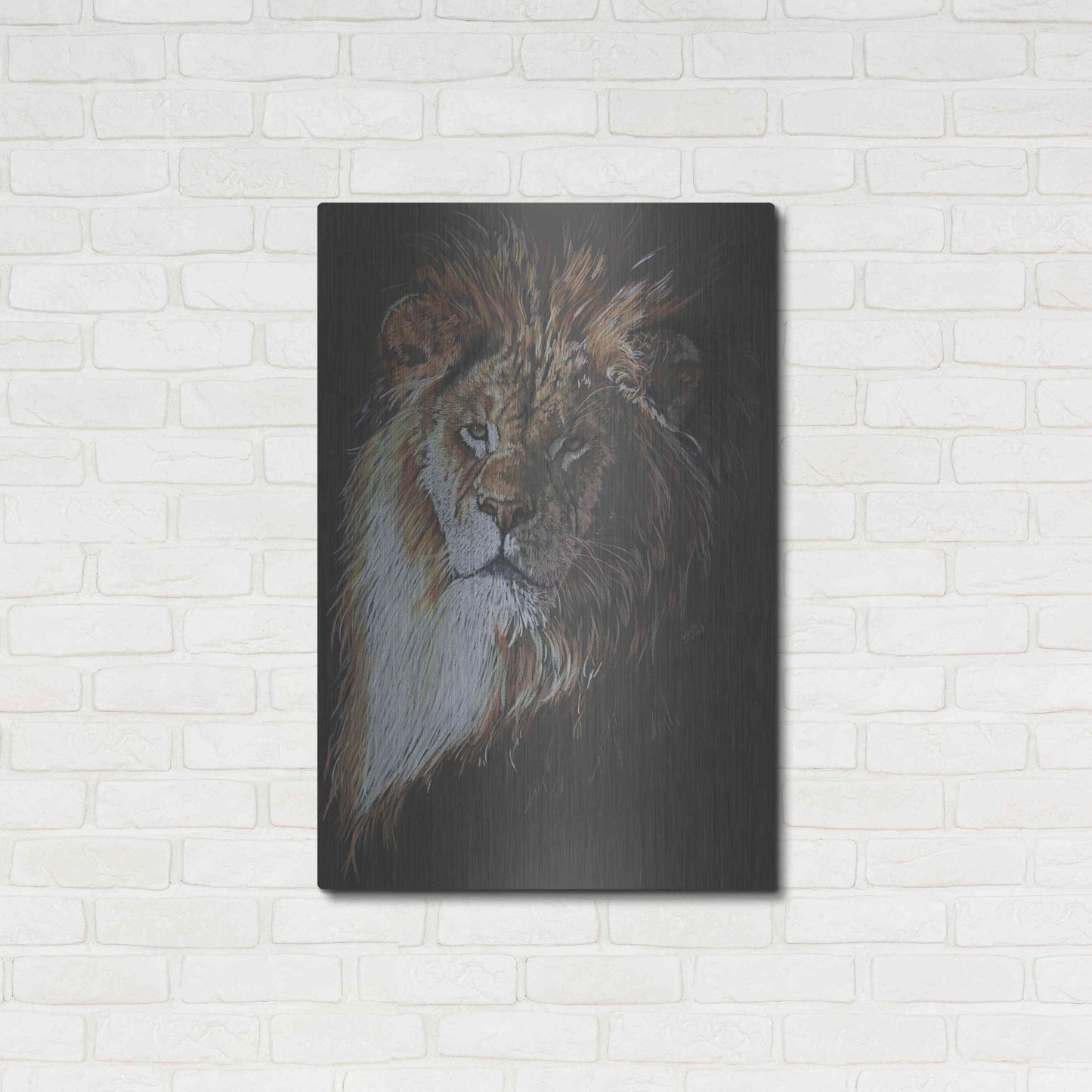 Luxe Metal Art 'Maestro' by Barbara Keith, Metal Wall Art,24x36