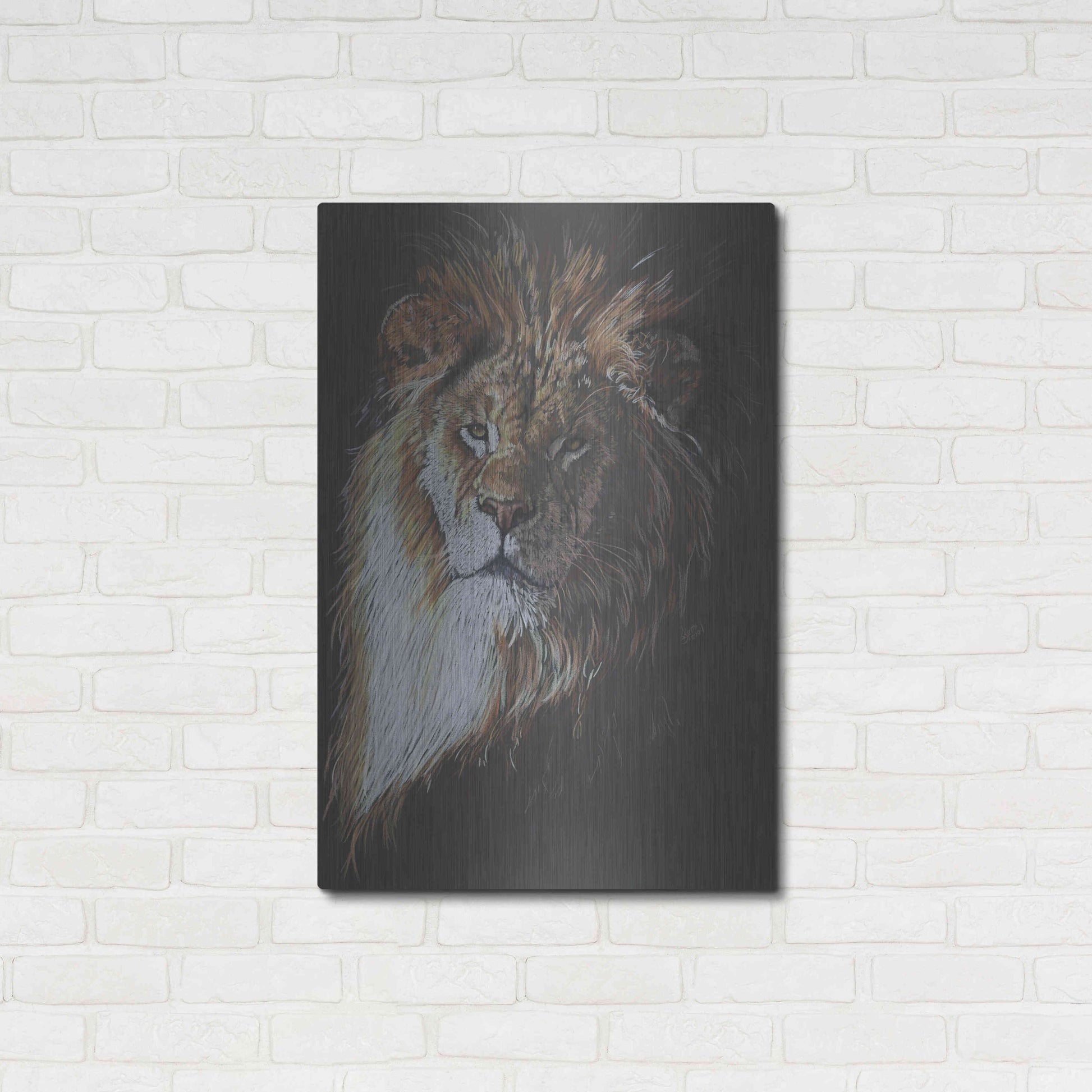 Luxe Metal Art 'Maestro' by Barbara Keith, Metal Wall Art,24x36