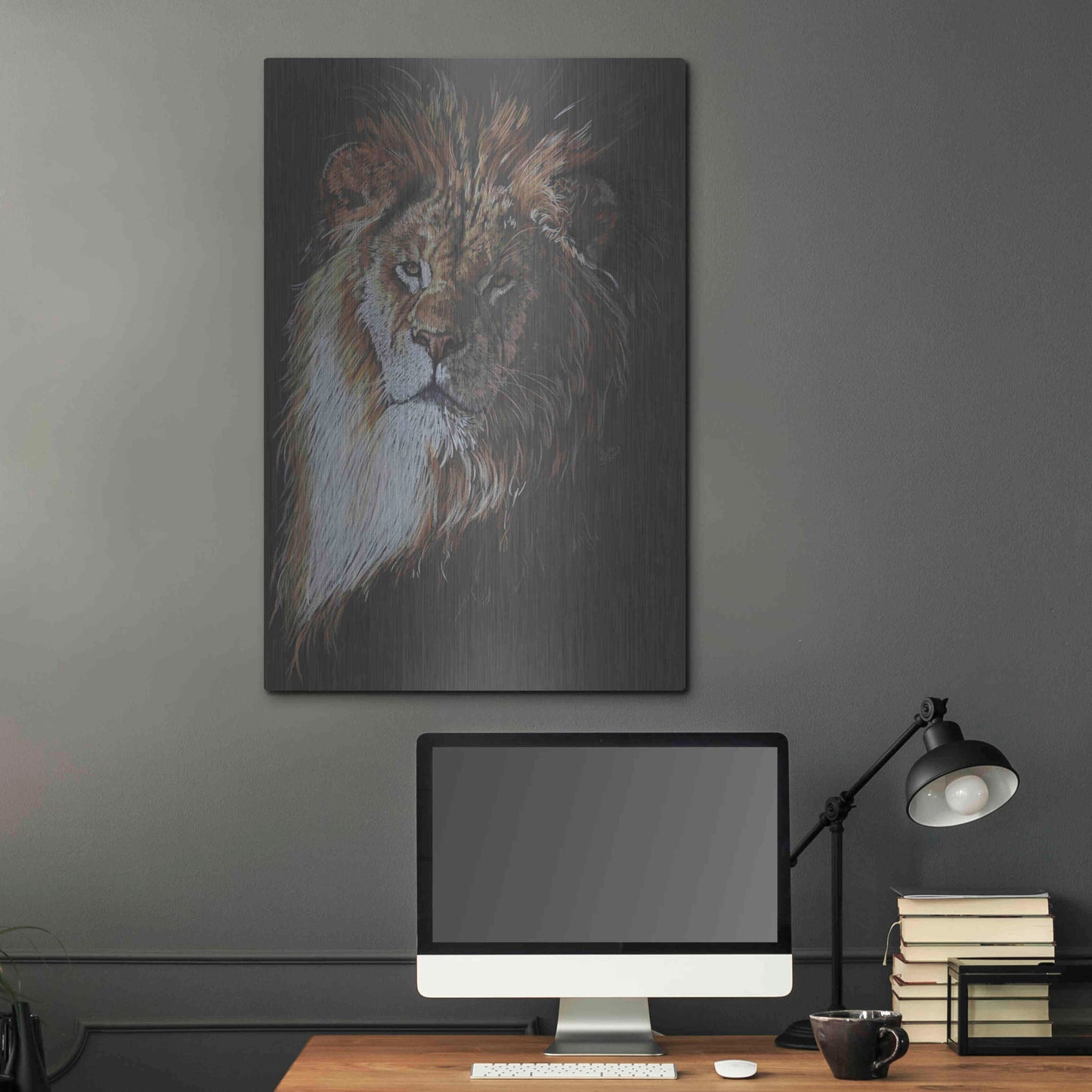 Luxe Metal Art 'Maestro' by Barbara Keith, Metal Wall Art,24x36