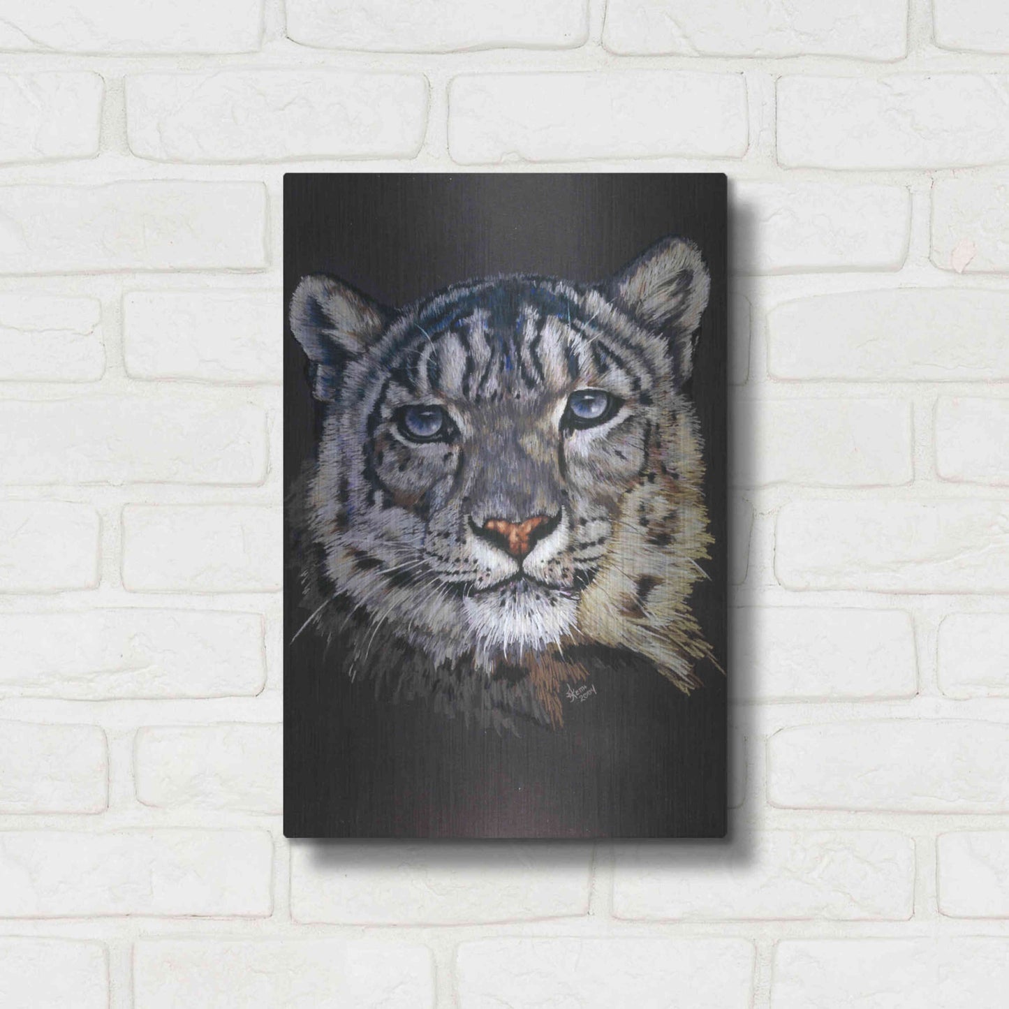 Luxe Metal Art 'Overture' by Barbara Keith, Metal Wall Art,12x16