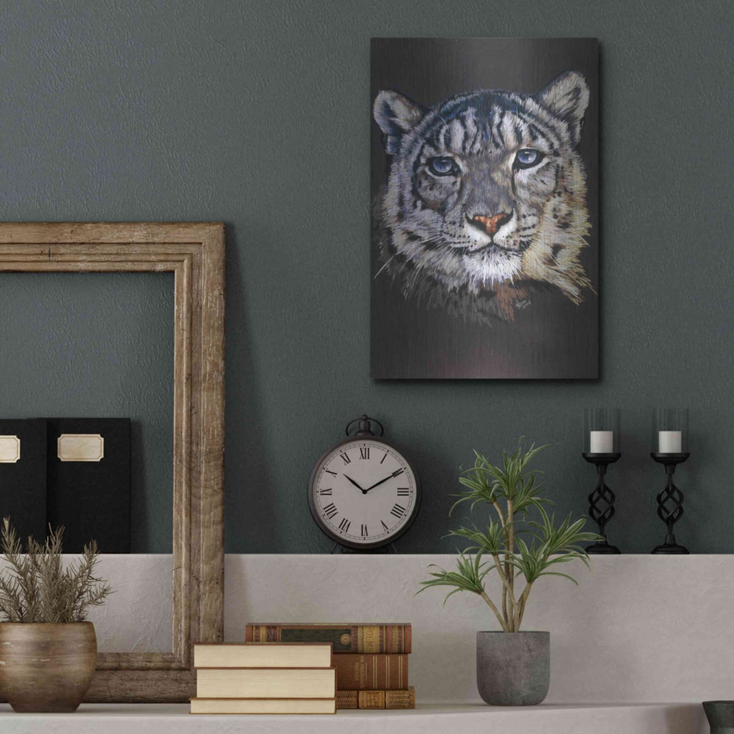 Luxe Metal Art 'Overture' by Barbara Keith, Metal Wall Art,12x16