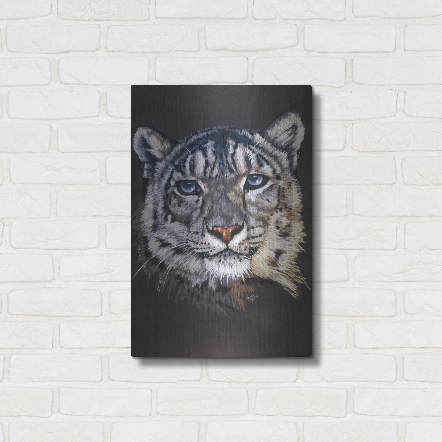 Luxe Metal Art 'Overture' by Barbara Keith, Metal Wall Art,16x24