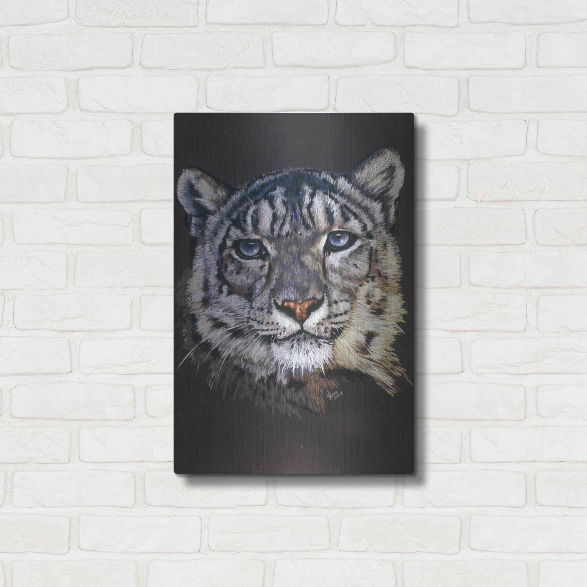 Luxe Metal Art 'Overture' by Barbara Keith, Metal Wall Art,16x24