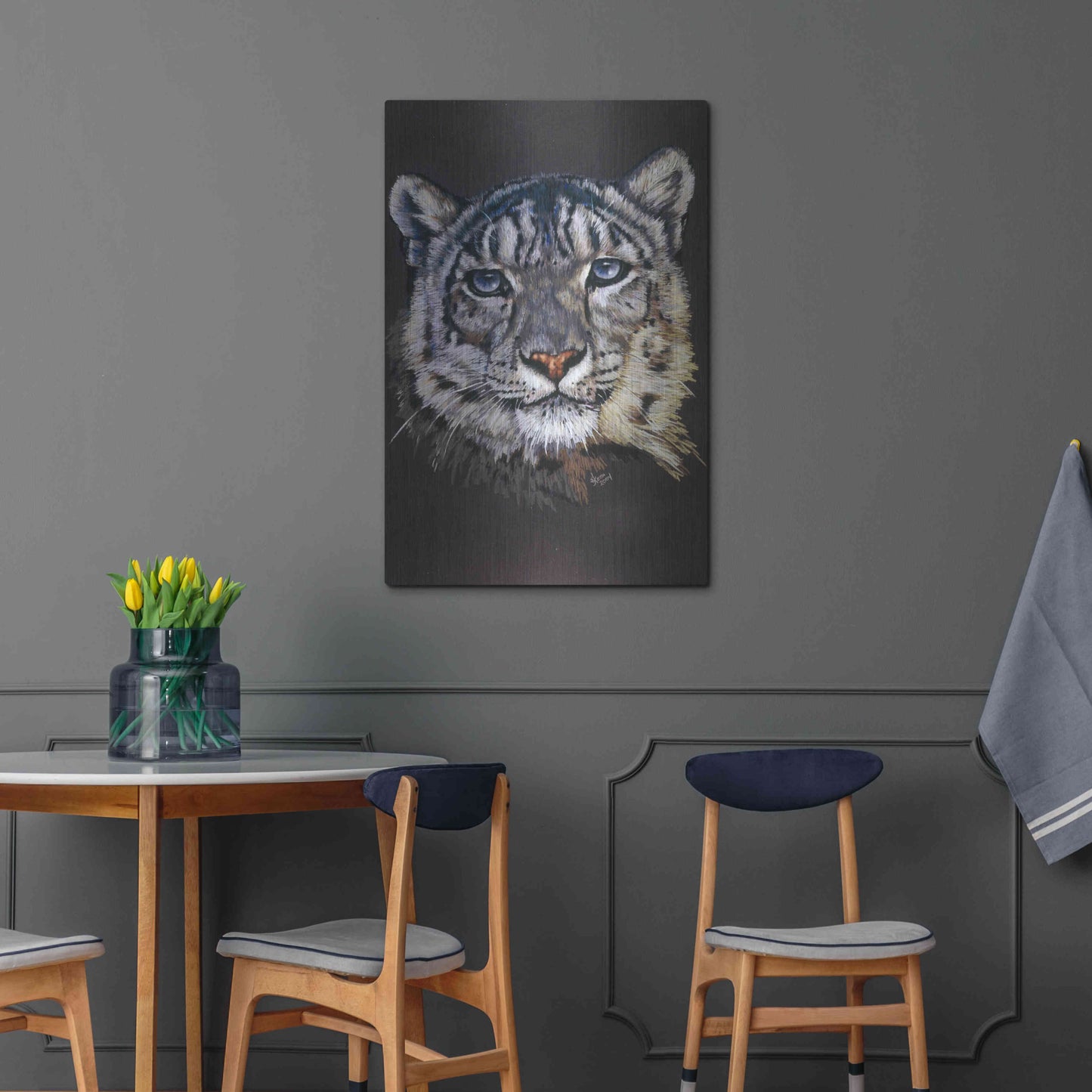 Luxe Metal Art 'Overture' by Barbara Keith, Metal Wall Art,24x36