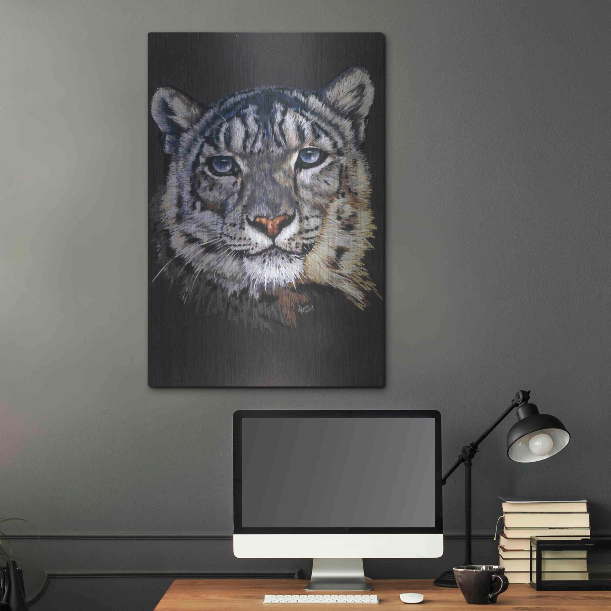 Luxe Metal Art 'Overture' by Barbara Keith, Metal Wall Art,24x36