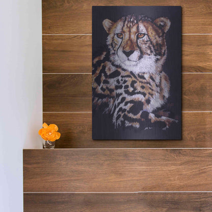 Luxe Metal Art 'Distinctive' by Barbara Keith, Metal Wall Art,12x16