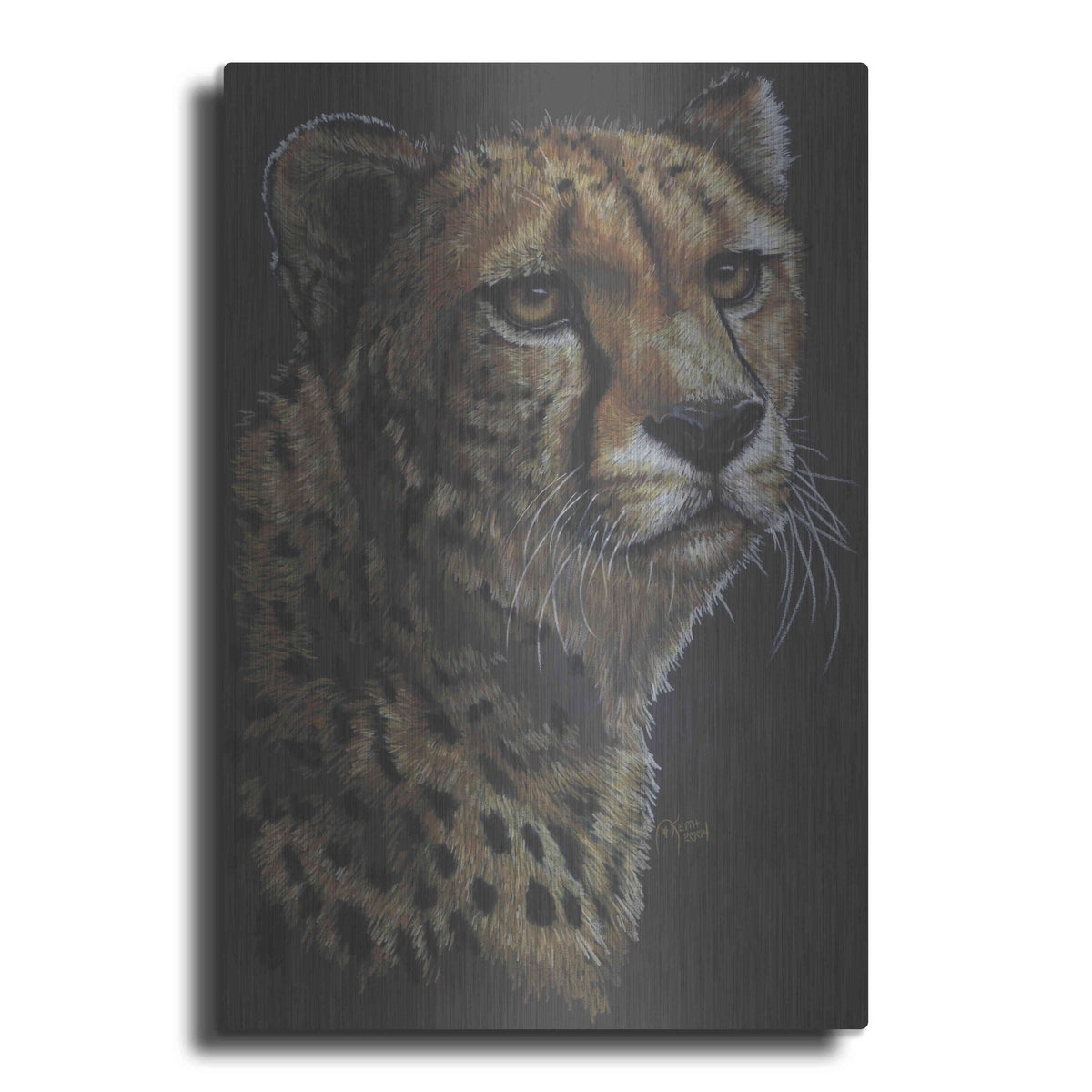 Luxe Metal Art 'Movin' On' by Barbara Keith, Metal Wall Art