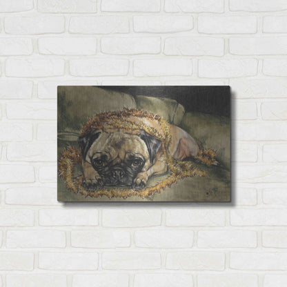 Luxe Metal Art 'Just Wanted To Help' by Barbara Keith, Metal Wall Art,24x16