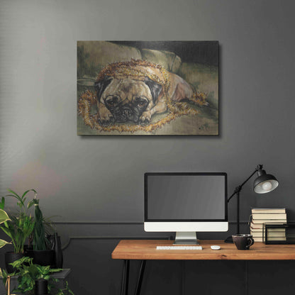 Luxe Metal Art 'Just Wanted To Help' by Barbara Keith, Metal Wall Art,36x24