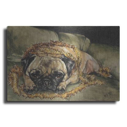 Luxe Metal Art 'Just Wanted To Help' by Barbara Keith, Metal Wall Art