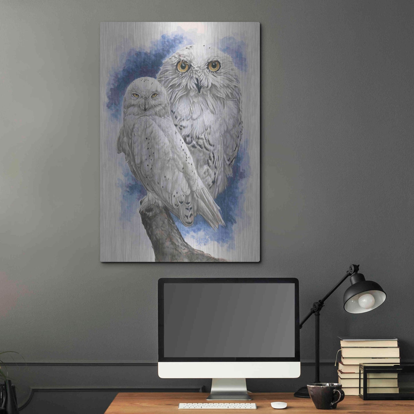 Luxe Metal Art 'Radiant' by Barbara Keith, Metal Wall Art,24x36