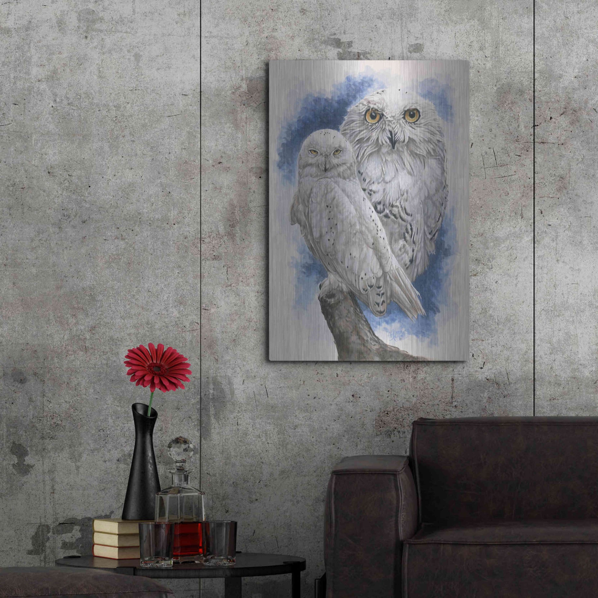 Luxe Metal Art 'Radiant' by Barbara Keith, Metal Wall Art,24x36