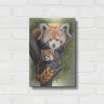 Luxe Metal Art 'Unique' by Barbara Keith, Metal Wall Art,12x16