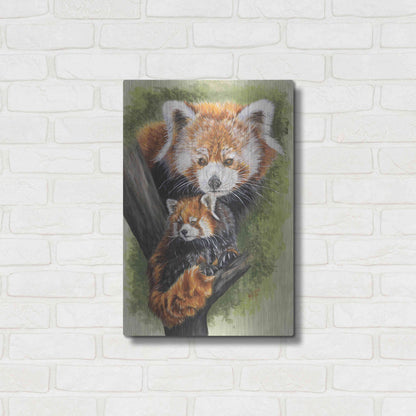 Luxe Metal Art 'Unique' by Barbara Keith, Metal Wall Art,16x24