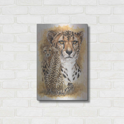 Luxe Metal Art 'Nimble' by Barbara Keith, Metal Wall Art,16x24