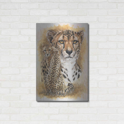 Luxe Metal Art 'Nimble' by Barbara Keith, Metal Wall Art,24x36