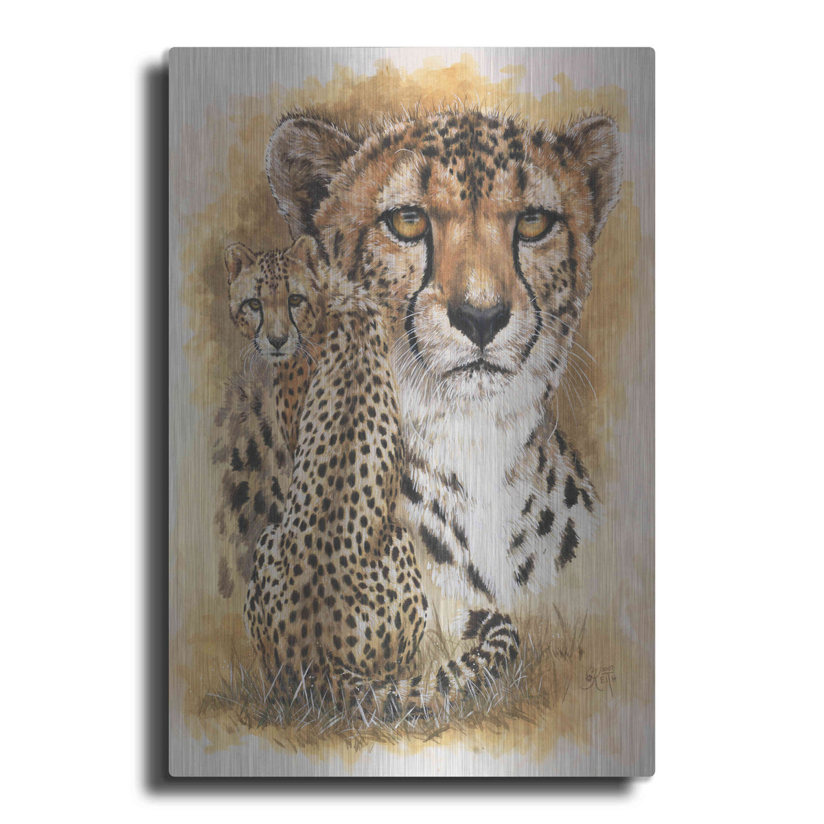 Luxe Metal Art 'Nimble' by Barbara Keith, Metal Wall Art