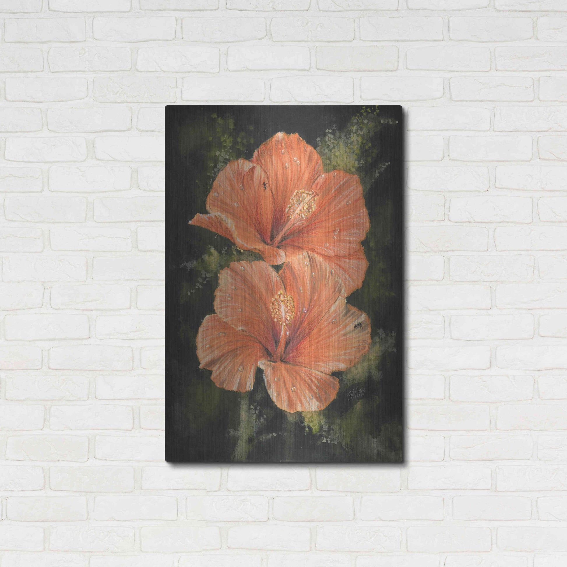 Luxe Metal Art 'Day Break' by Barbara Keith, Metal Wall Art,24x36