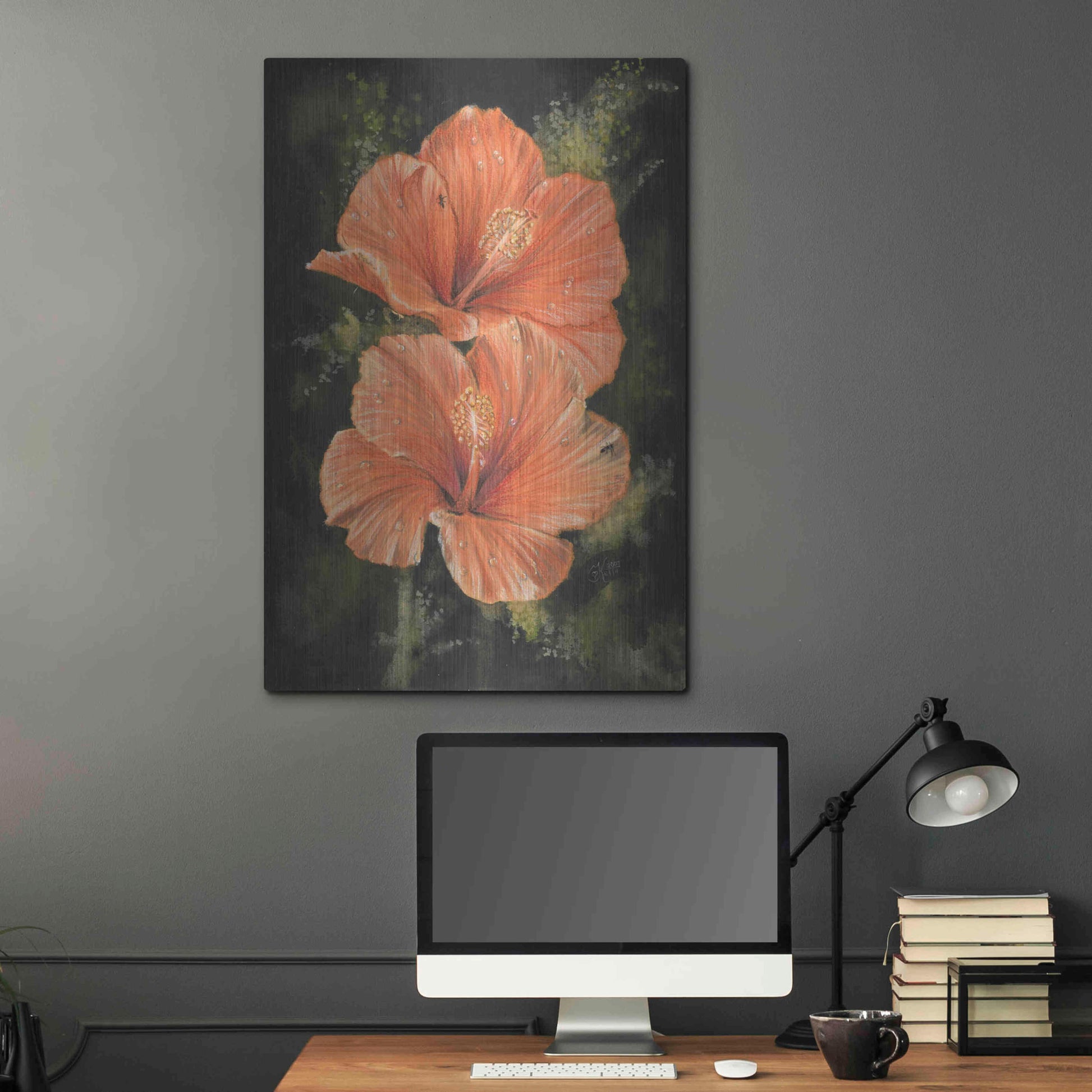 Luxe Metal Art 'Day Break' by Barbara Keith, Metal Wall Art,24x36