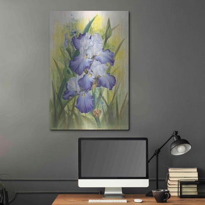 Luxe Metal Art 'Awake' by Barbara Keith, Metal Wall Art,24x36