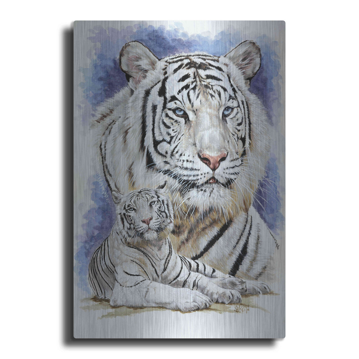 Luxe Metal Art 'Dignity' by Barbara Keith, Metal Wall Art
