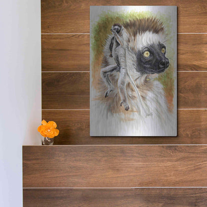 Luxe Metal Art 'Agile' by Barbara Keith, Metal Wall Art,12x16