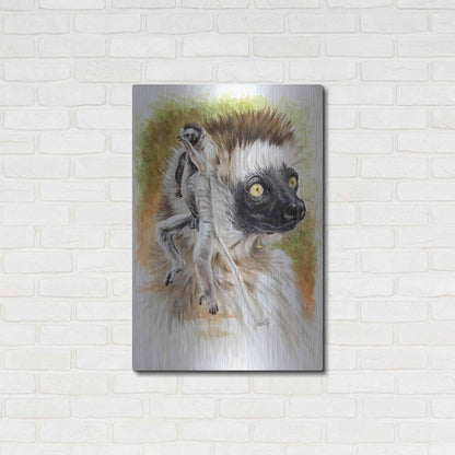 Luxe Metal Art 'Agile' by Barbara Keith, Metal Wall Art,24x36