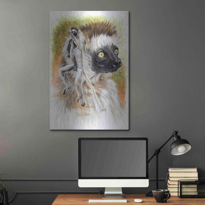 Luxe Metal Art 'Agile' by Barbara Keith, Metal Wall Art,24x36