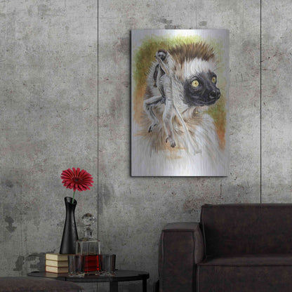 Luxe Metal Art 'Agile' by Barbara Keith, Metal Wall Art,24x36