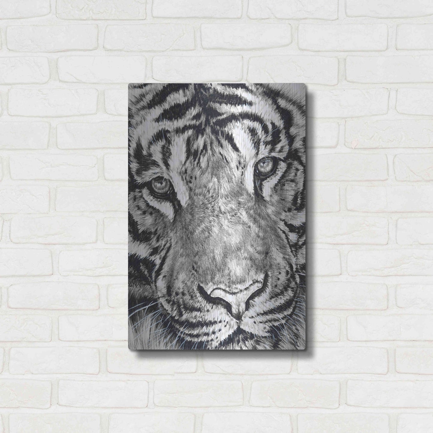 Luxe Metal Art 'Dreamer' by Barbara Keith, Metal Wall Art,16x24