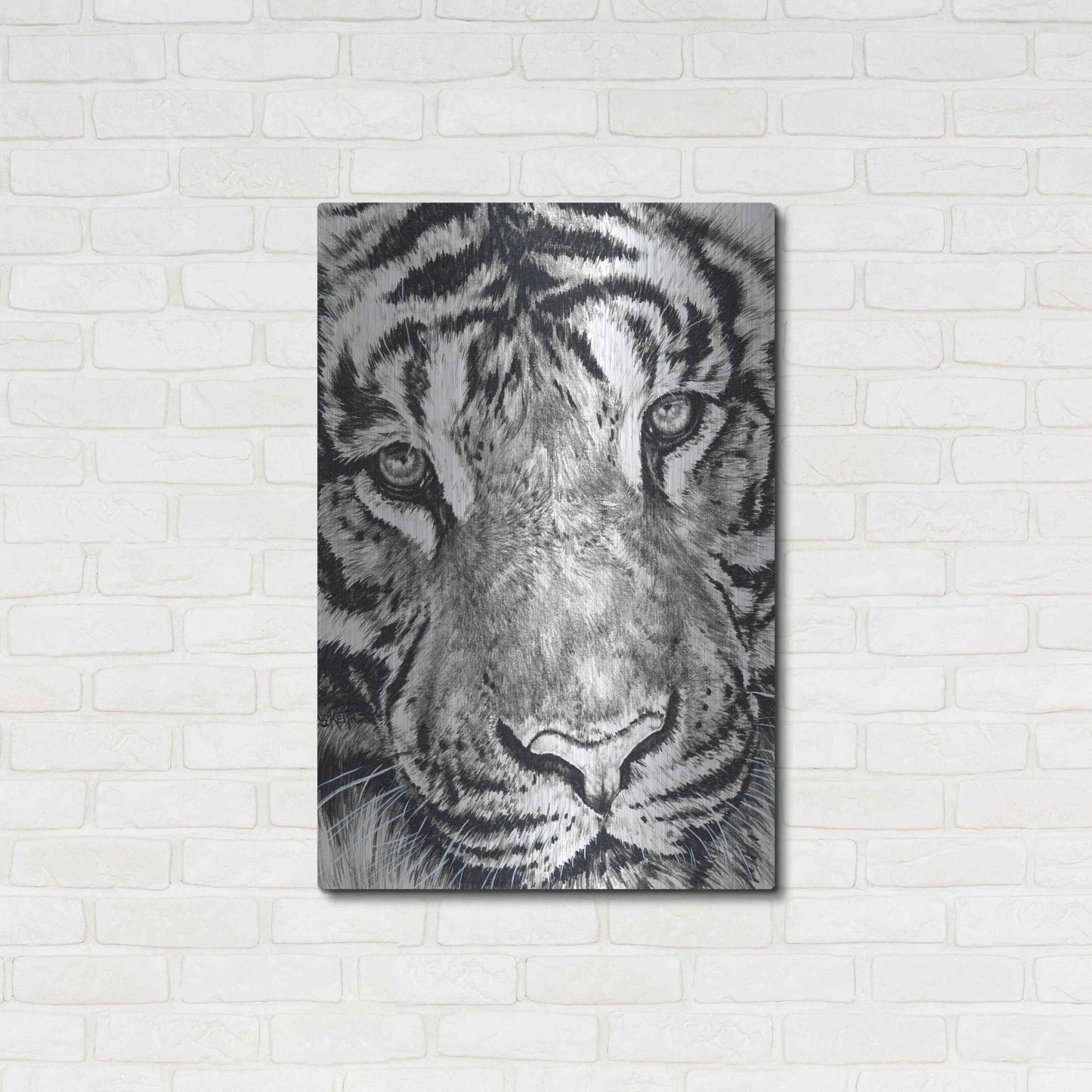 Luxe Metal Art 'Dreamer' by Barbara Keith, Metal Wall Art,24x36