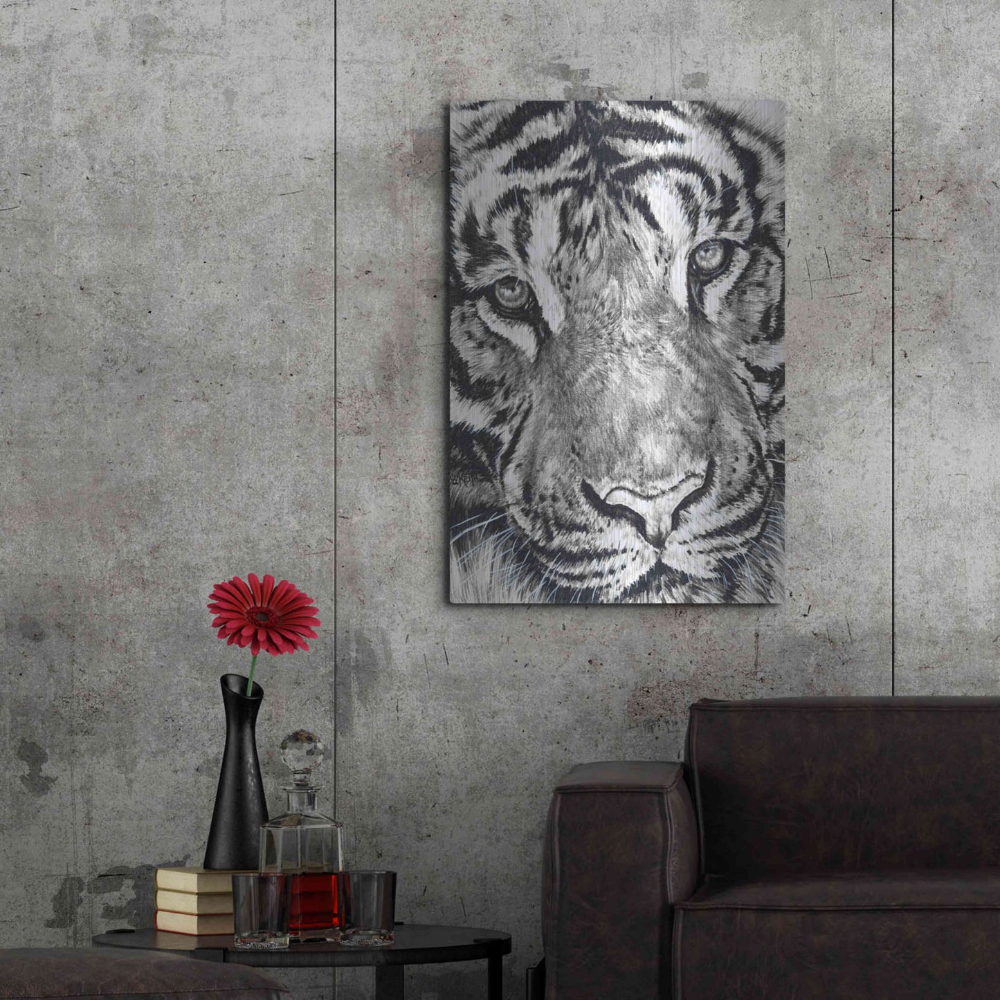 Luxe Metal Art 'Dreamer' by Barbara Keith, Metal Wall Art,24x36