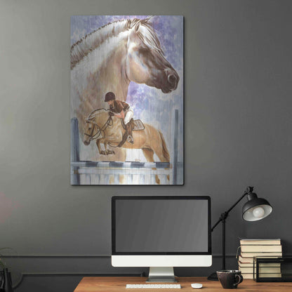 Luxe Metal Art 'Norwegian Fjord' by Barbara Keith, Metal Wall Art,24x36