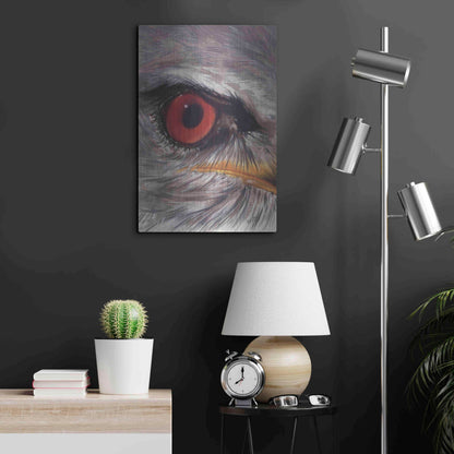 Luxe Metal Art 'Eye Catching Kite' by Barbara Keith, Metal Wall Art,16x24