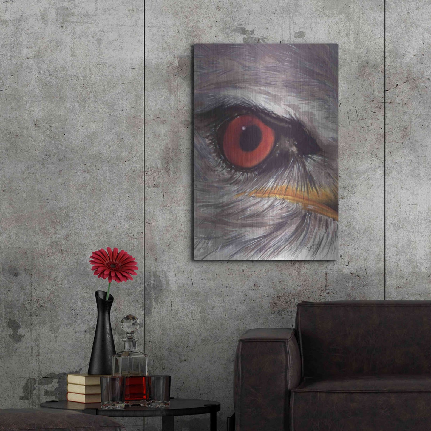 Luxe Metal Art 'Eye Catching Kite' by Barbara Keith, Metal Wall Art,24x36
