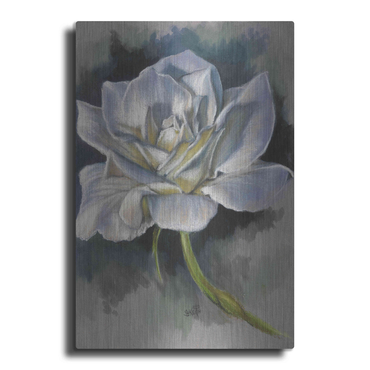 Luxe Metal Art 'Innocence' by Barbara Keith, Metal Wall Art