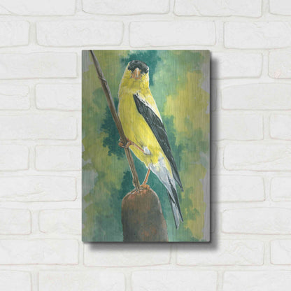 Luxe Metal Art 'Aureate' by Barbara Keith, Metal Wall Art,12x16