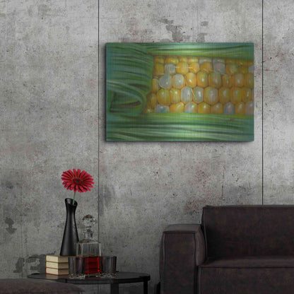 Luxe Metal Art 'Bread & Butter' by Barbara Keith, Metal Wall Art,36x24