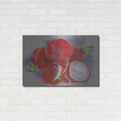 Luxe Metal Art 'Bunches' by Barbara Keith, Metal Wall Art,36x24