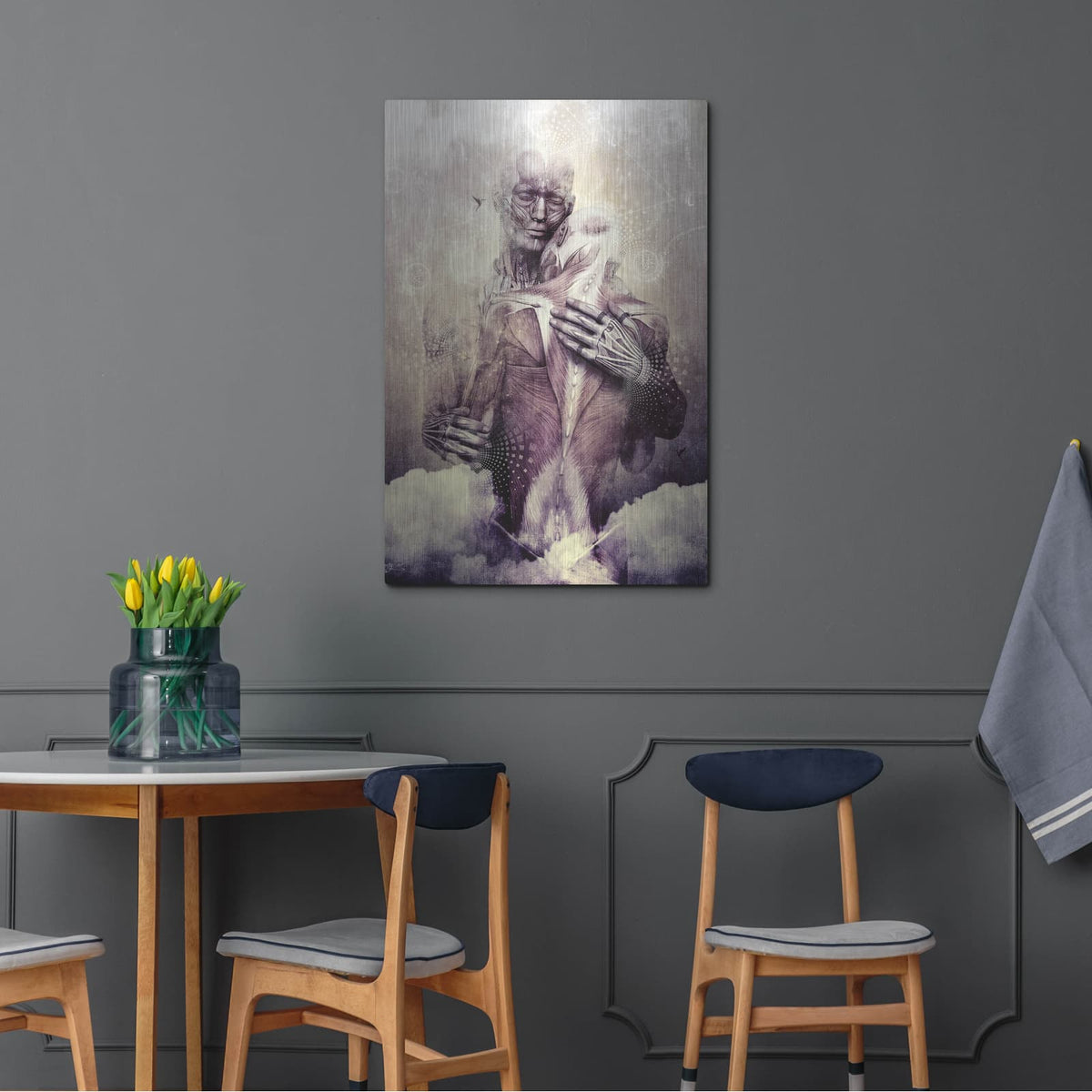 'If Only The Sky Would Disappear' by Cameron Gray – Metal Wall Art, 24x36 room view