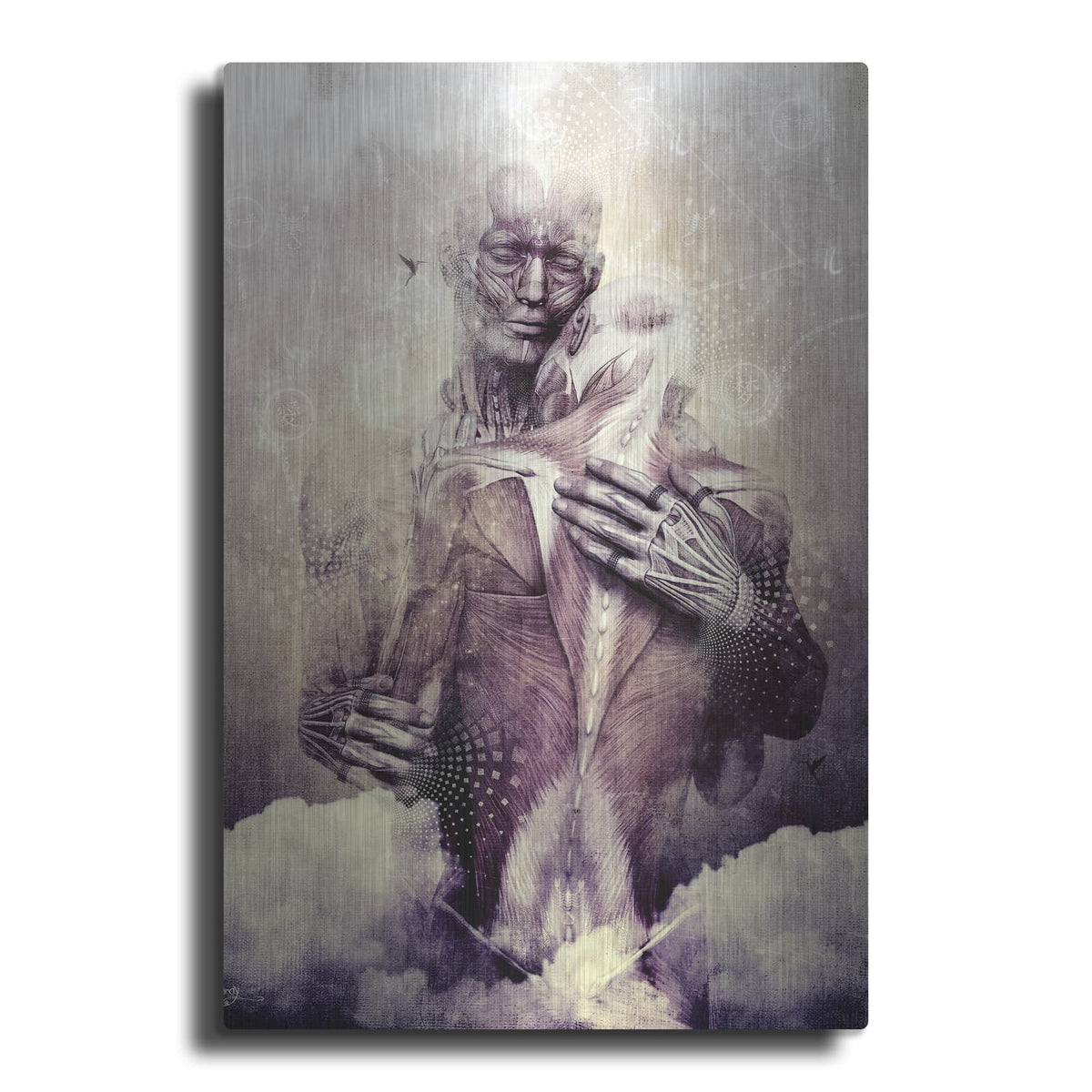 'If Only The Sky Would Disappear' by Cameron Gray – Metal Wall Art