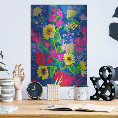 Luxe Metal Art 'Dream Time' by Carissa Luminess, Metal Wall Art,12x16